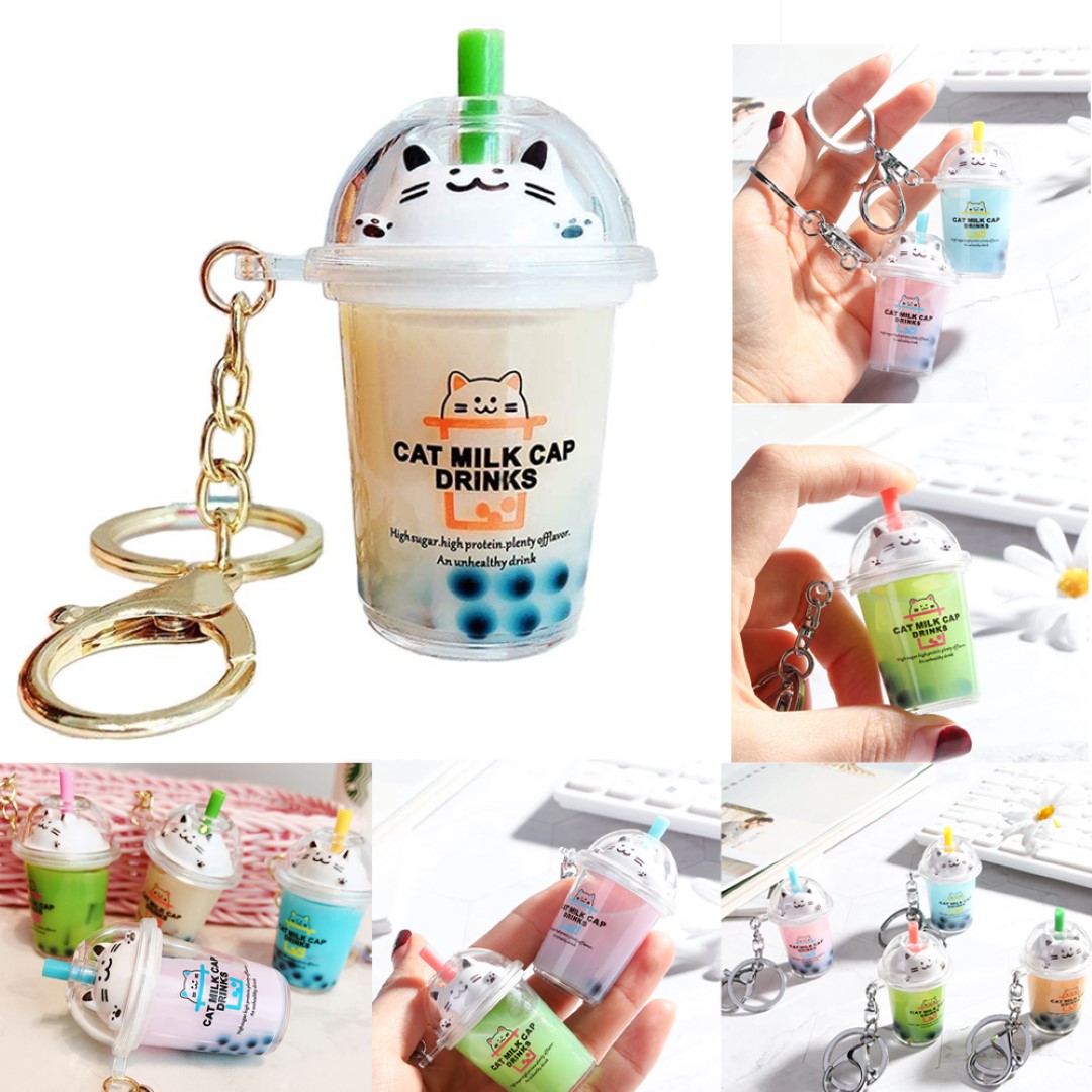 Milktea Designed Key Chain 2