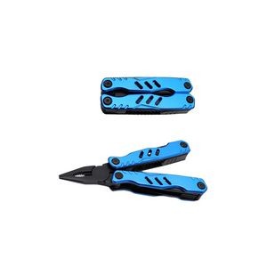Sleek Silver Multi Pliers Tool Kit With Convenient Clip 23