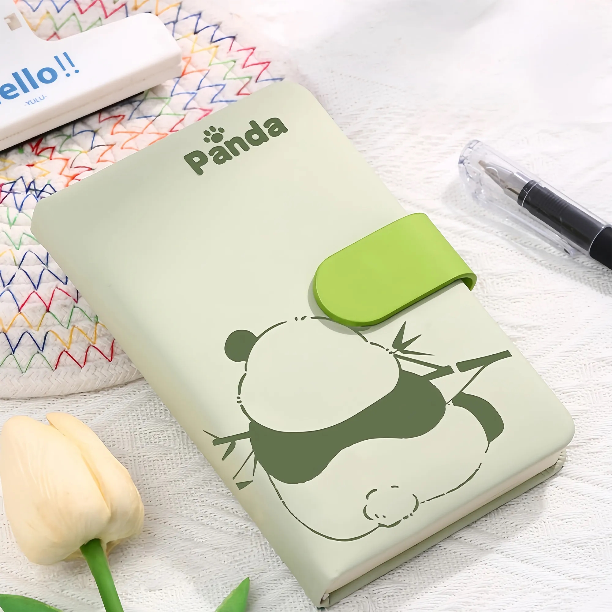 A6 Mini Panda Notebook Portable Soft Cover 3