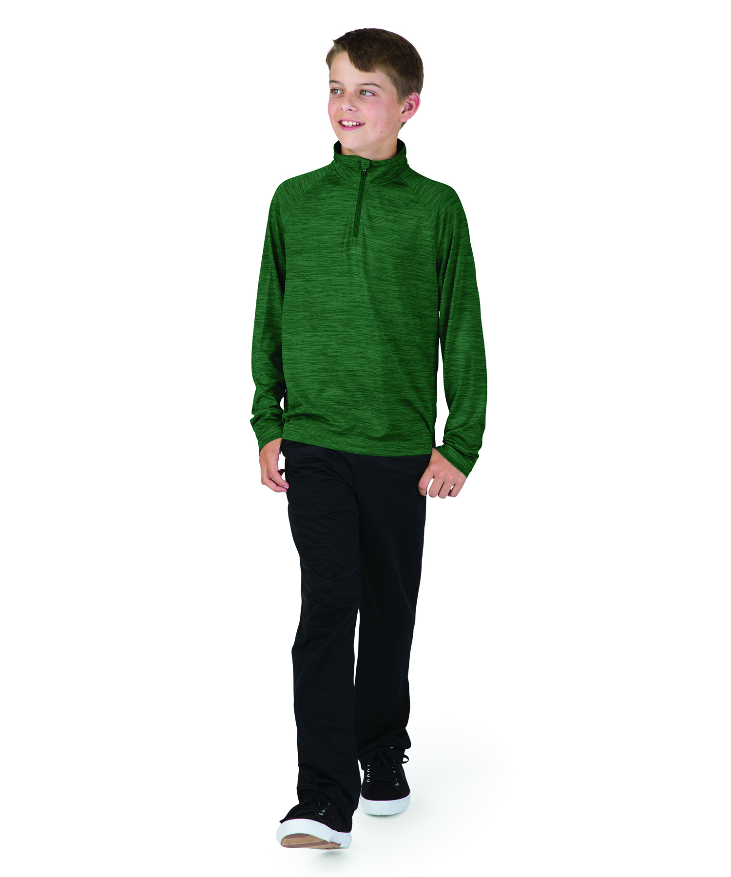 Youth Space Dye Performance Pullover 75
