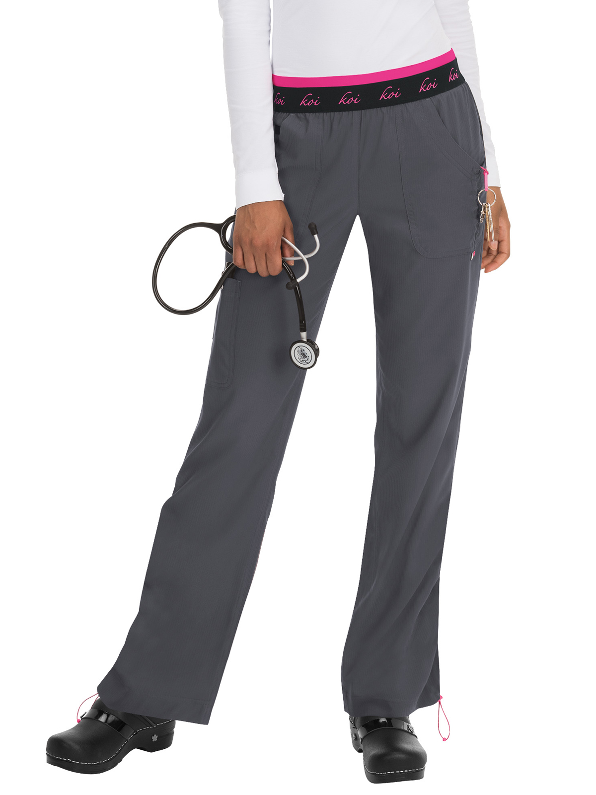 koi - Lite - Women's Five-Pocket Stretch Yoga-Style Spirit Pant 2