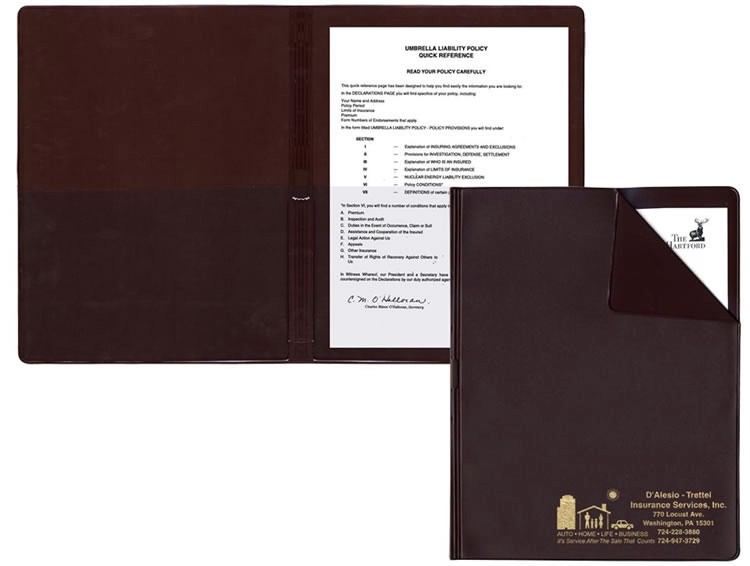 Flexible Cover Presentation Folder 8