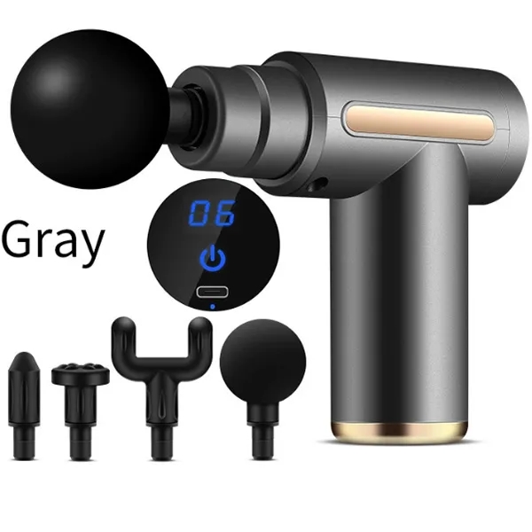Mini LCD Massage Gun 7