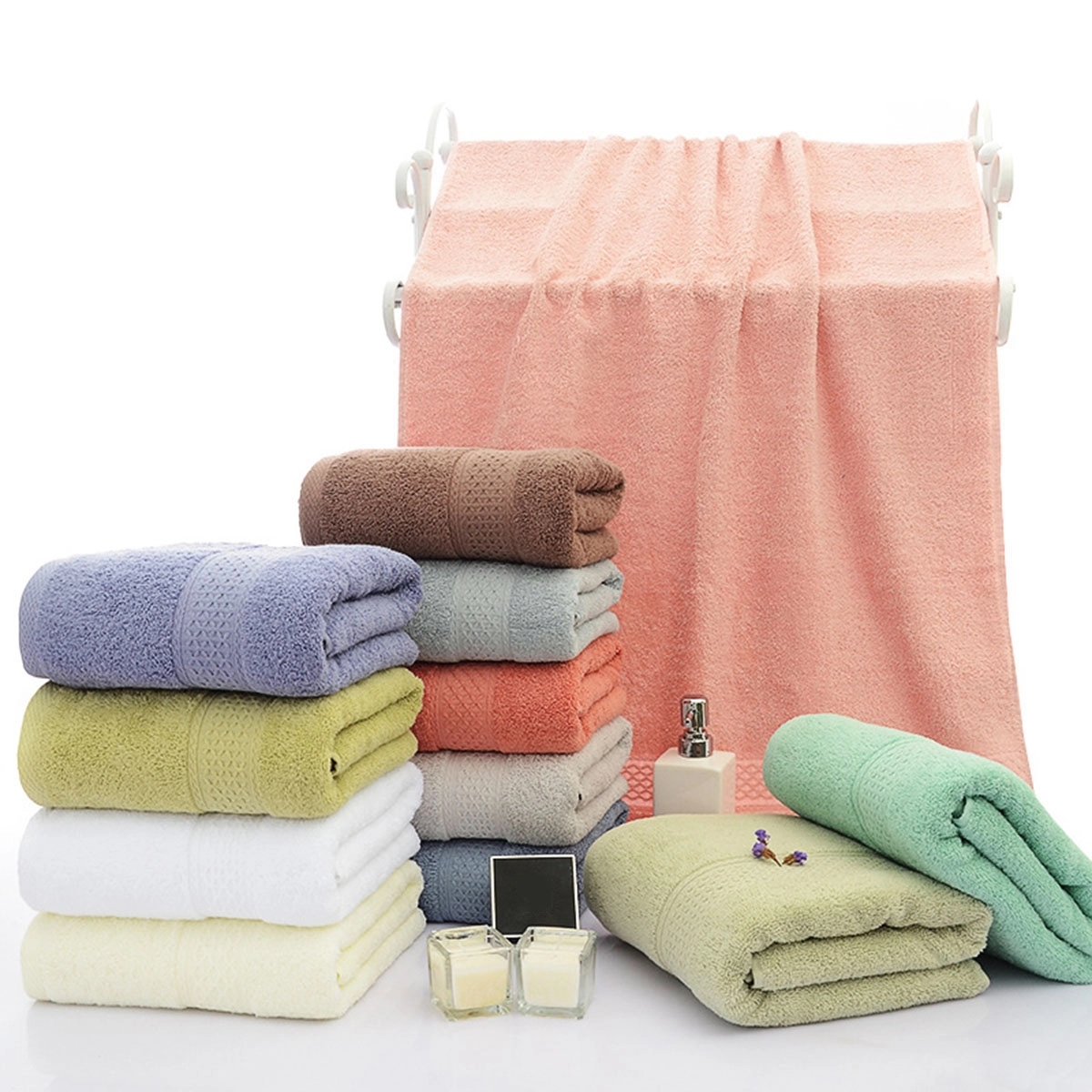 Cotton Bath Towels 2
