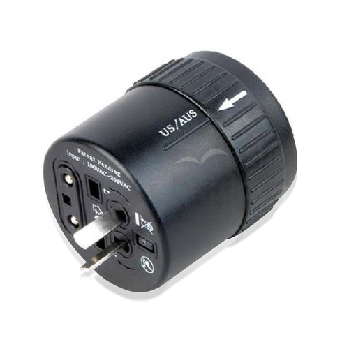 PocketPlug Compact Universal Travel Adapter with USB 3