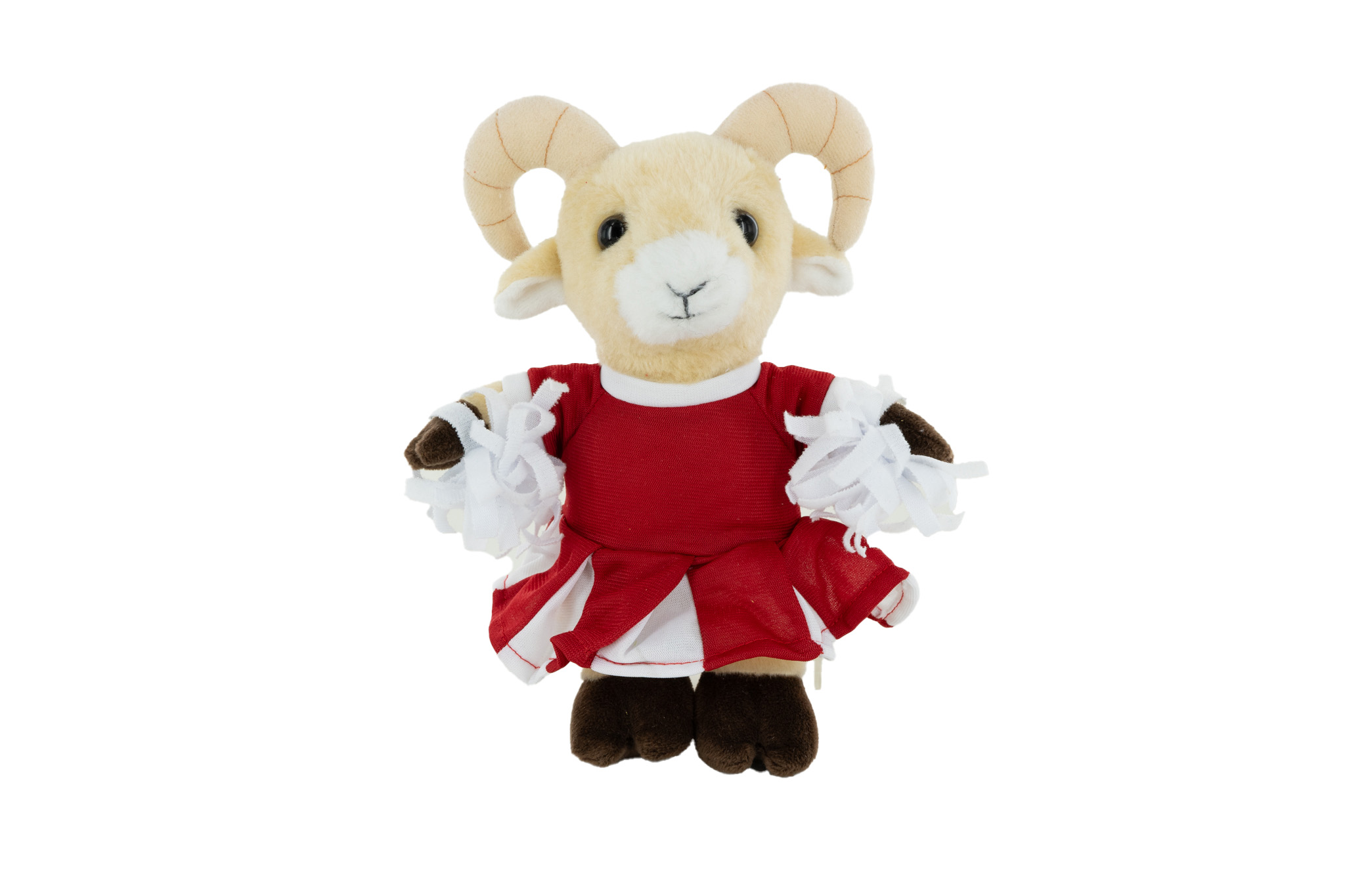 Plush Ram with a Cheerleader Outfit 5