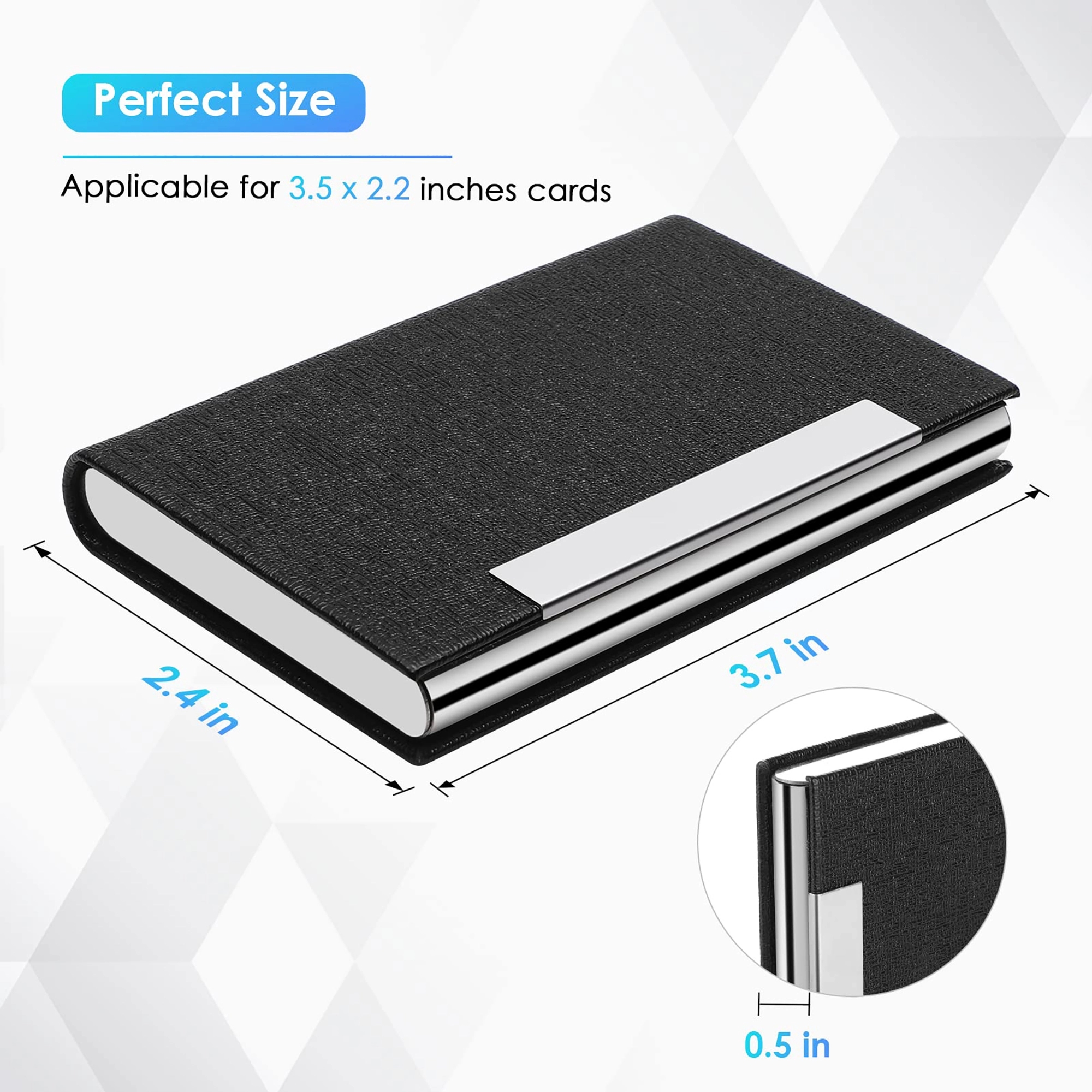 Leather Business Card Holder 4
