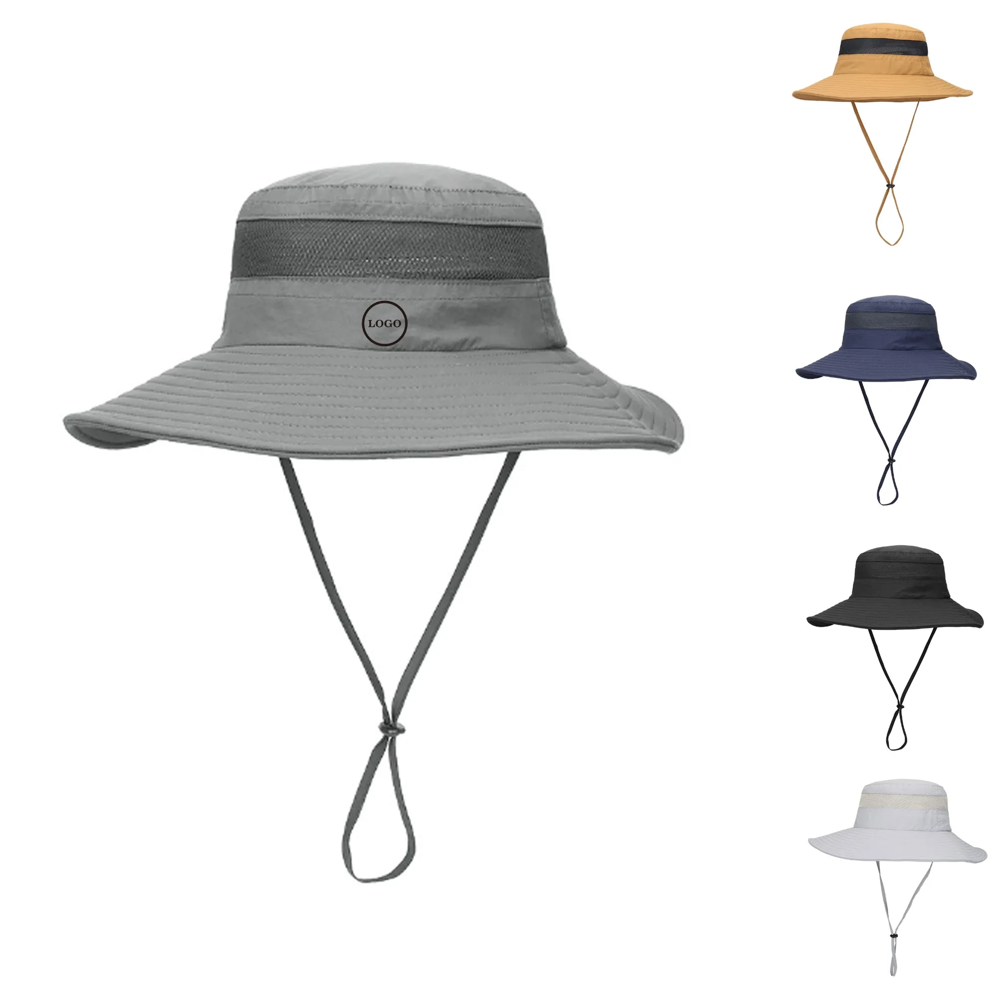 Outdoor Sun Hat With Adjustable Strap 2