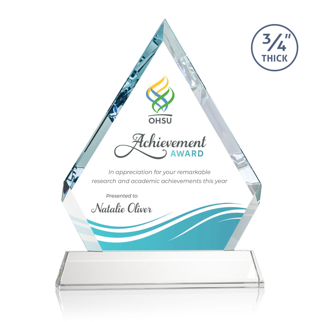 Apex VividPrint™ Award on Newhaven Base - Starfire 5