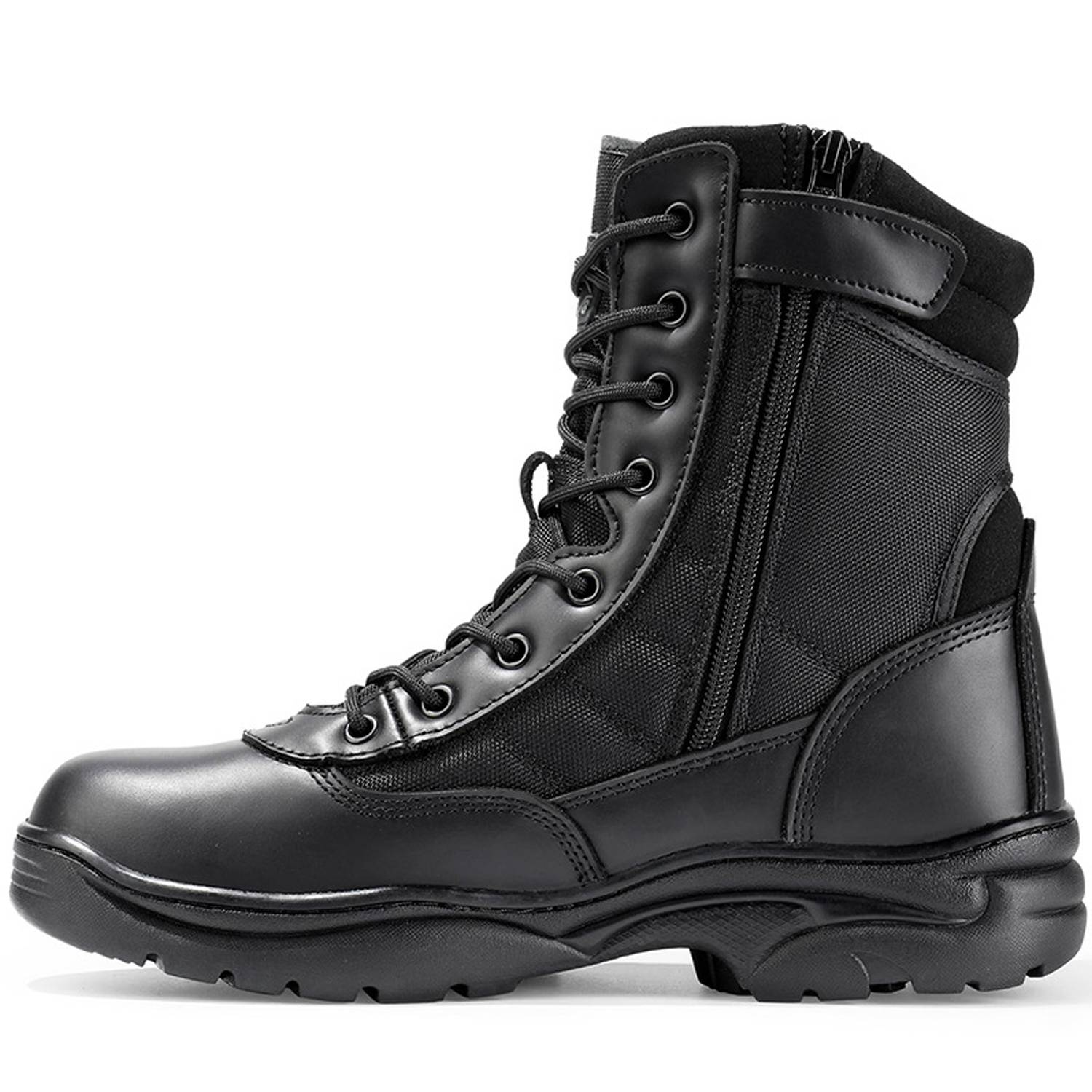 Wear Resistant Tactical Side Zip Boots 8