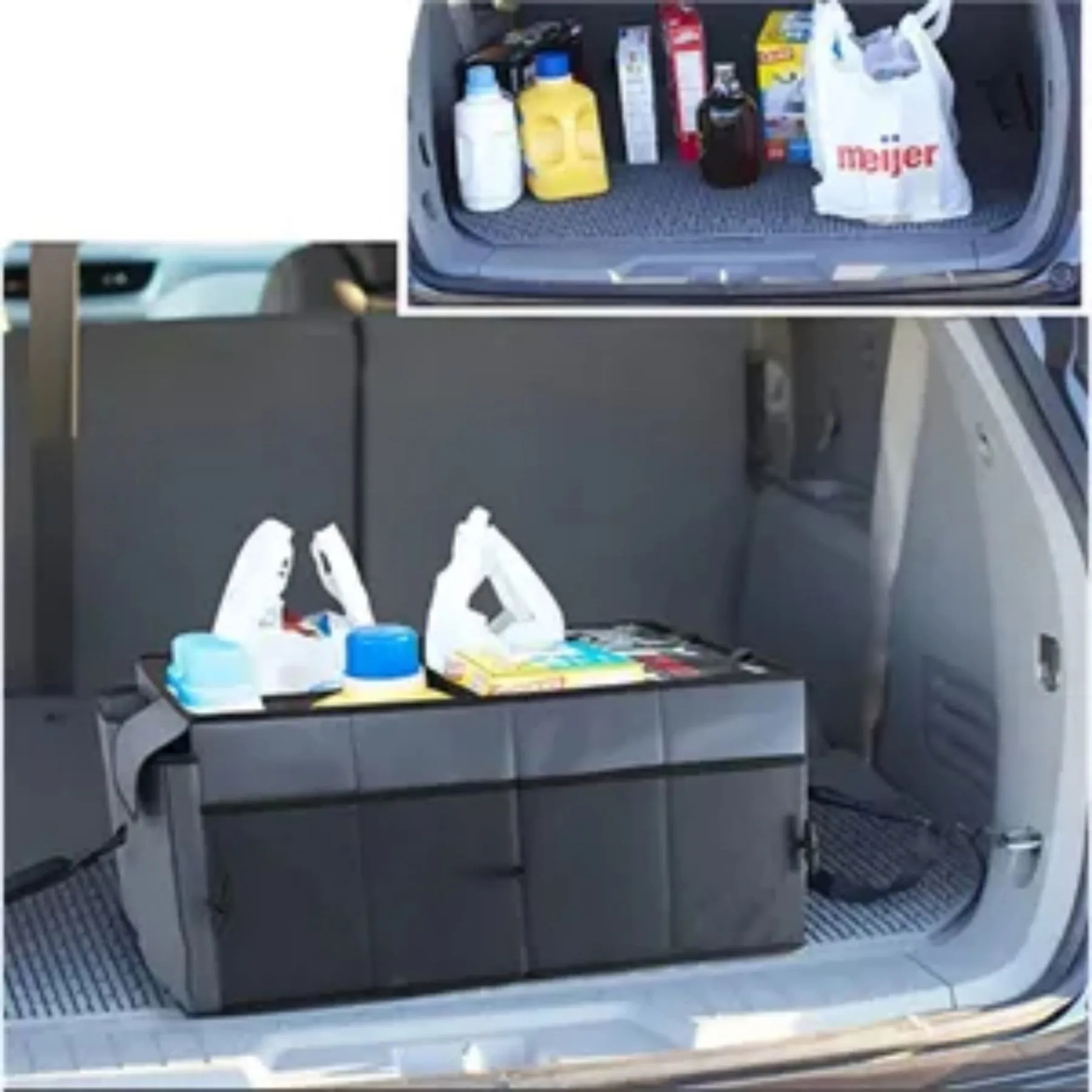 Car Trunk Storage Organizer Collapsible Multi-Compartment Ad 1