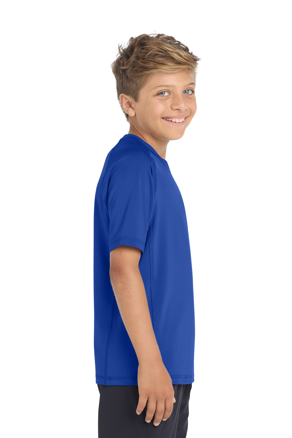 Sport-Tek Youth Rashguard Tee. YST470 1