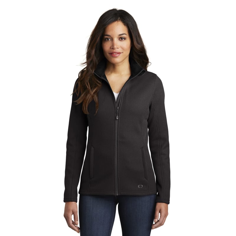 OGIO Women's Grit Fleece Jacket. 3