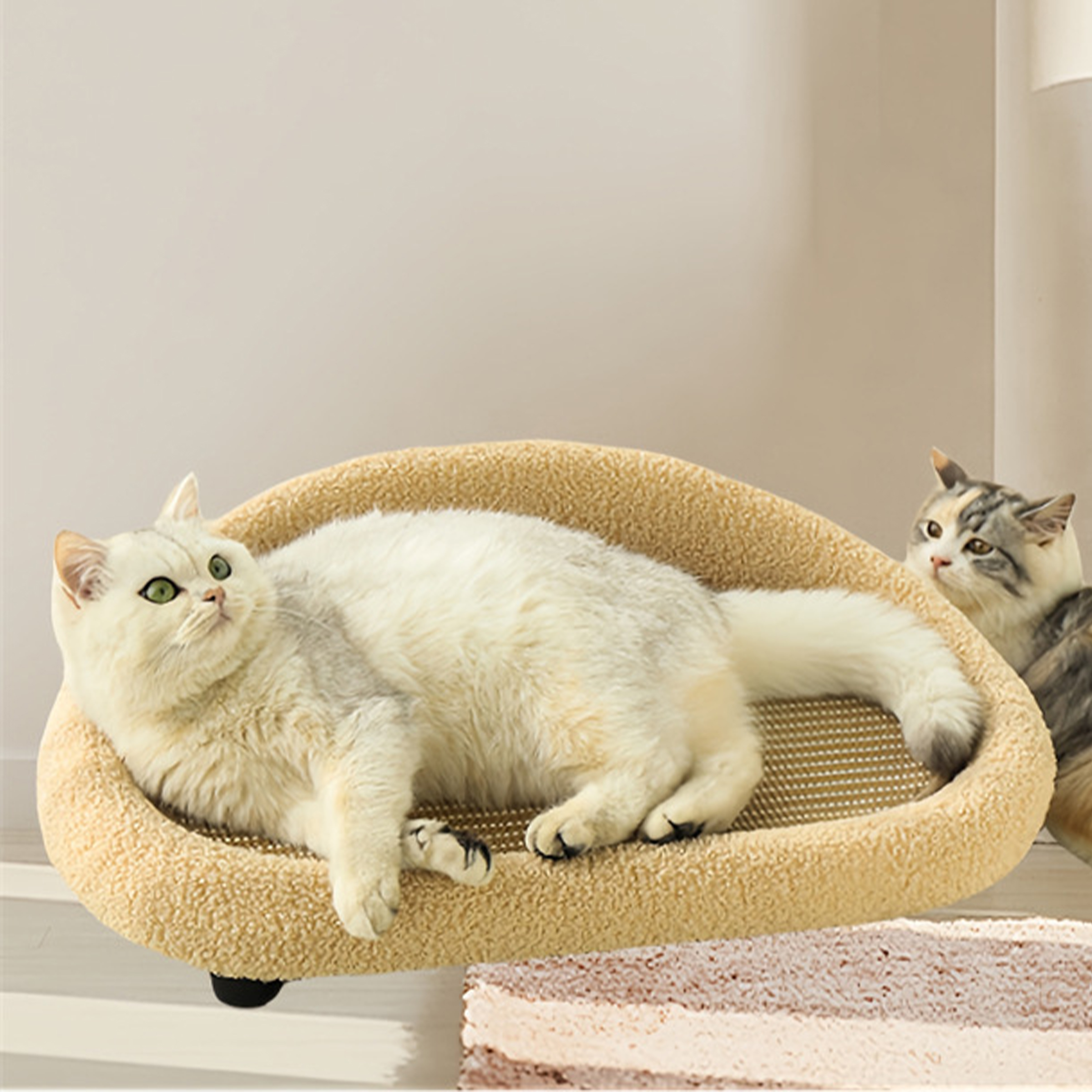 Sisal Hemp Large Sized Scratching Board Cat Bed 2