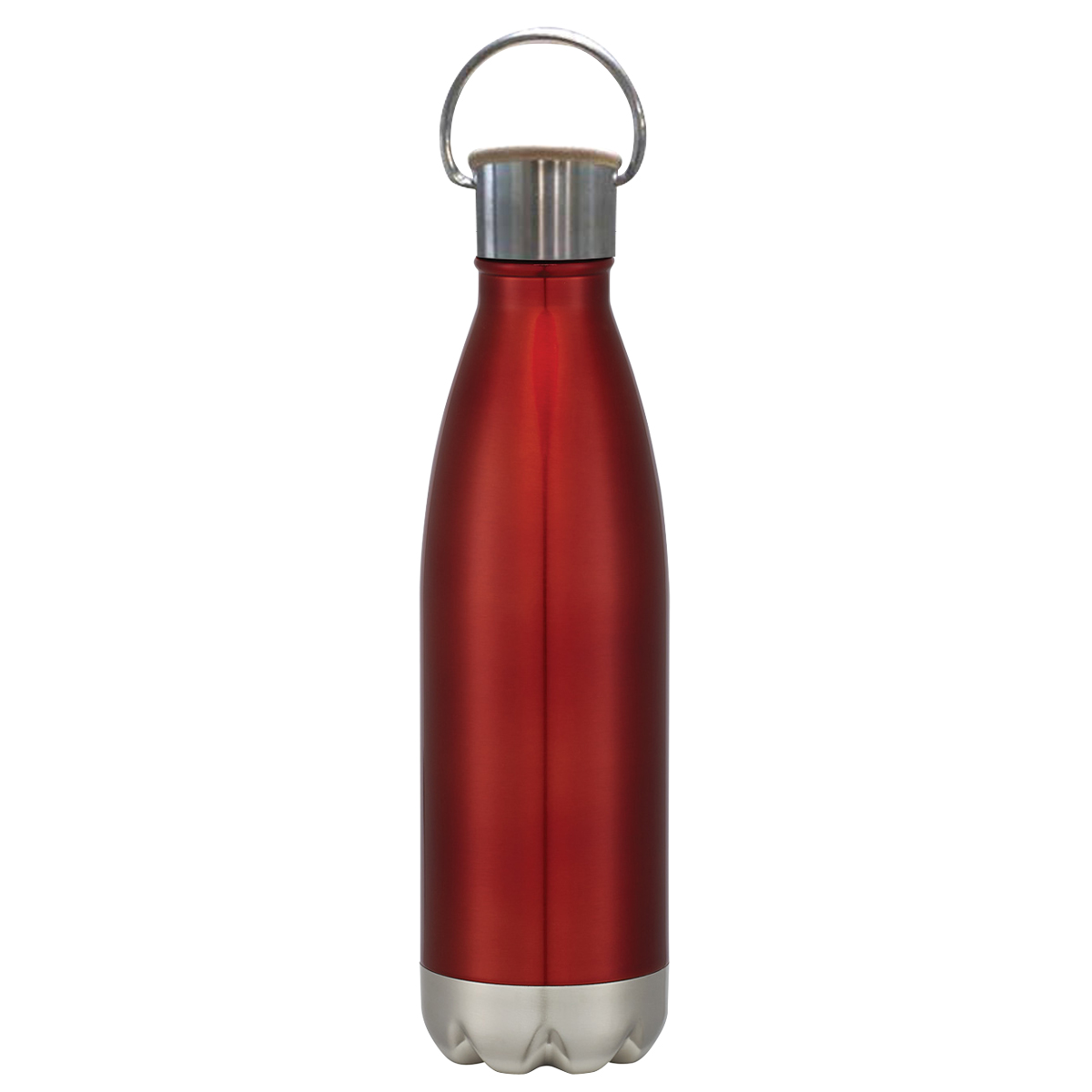16 Oz. Swiggy Stainless Steel Bottle With Bamboo Lid, custom water bottle with logo imprint 6