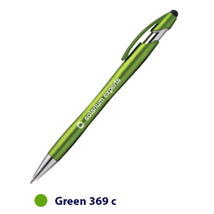 Nimbus Stylus Plastic Pen (1 Color Imprint) 3