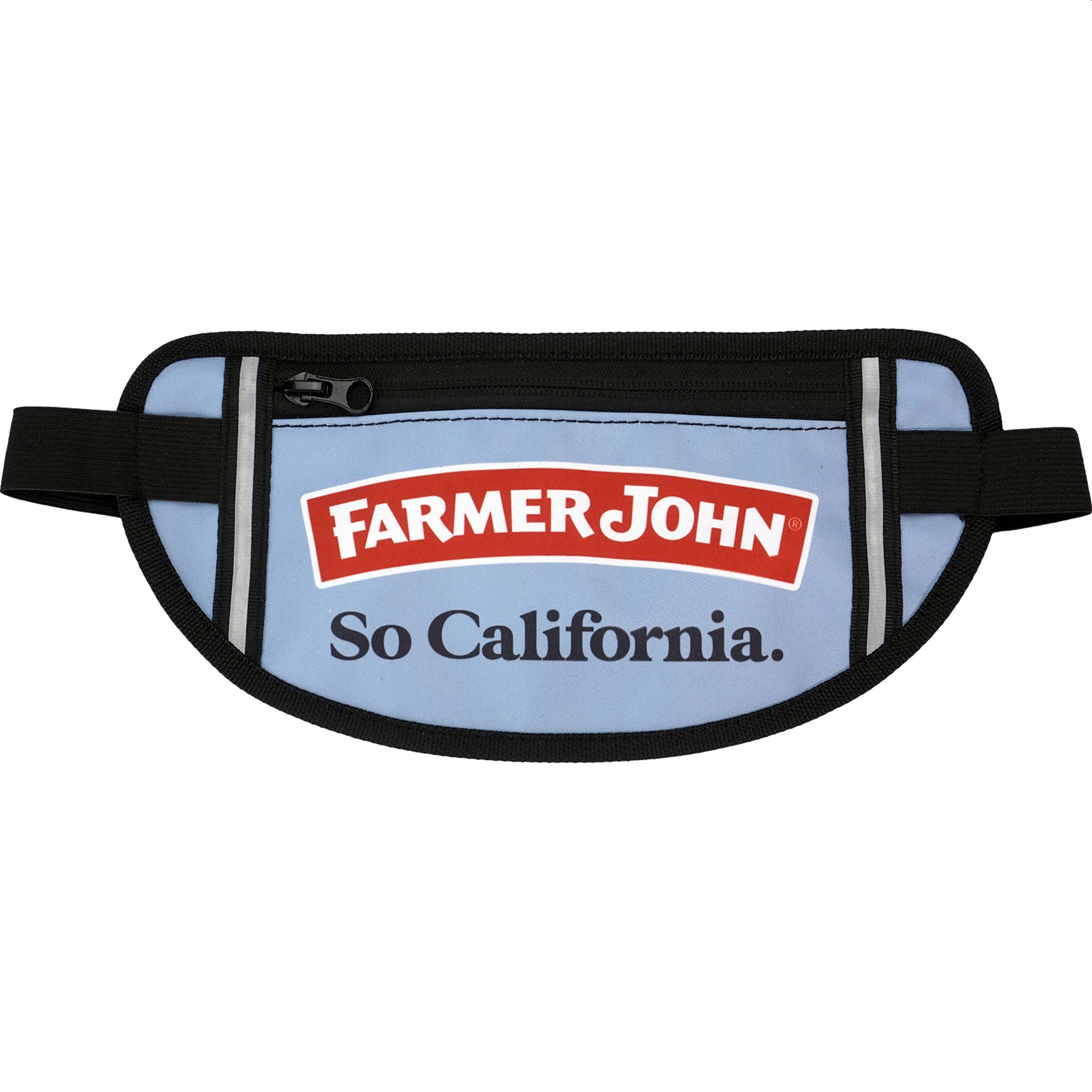 Full Color Reflective Strip Fanny Pack 11