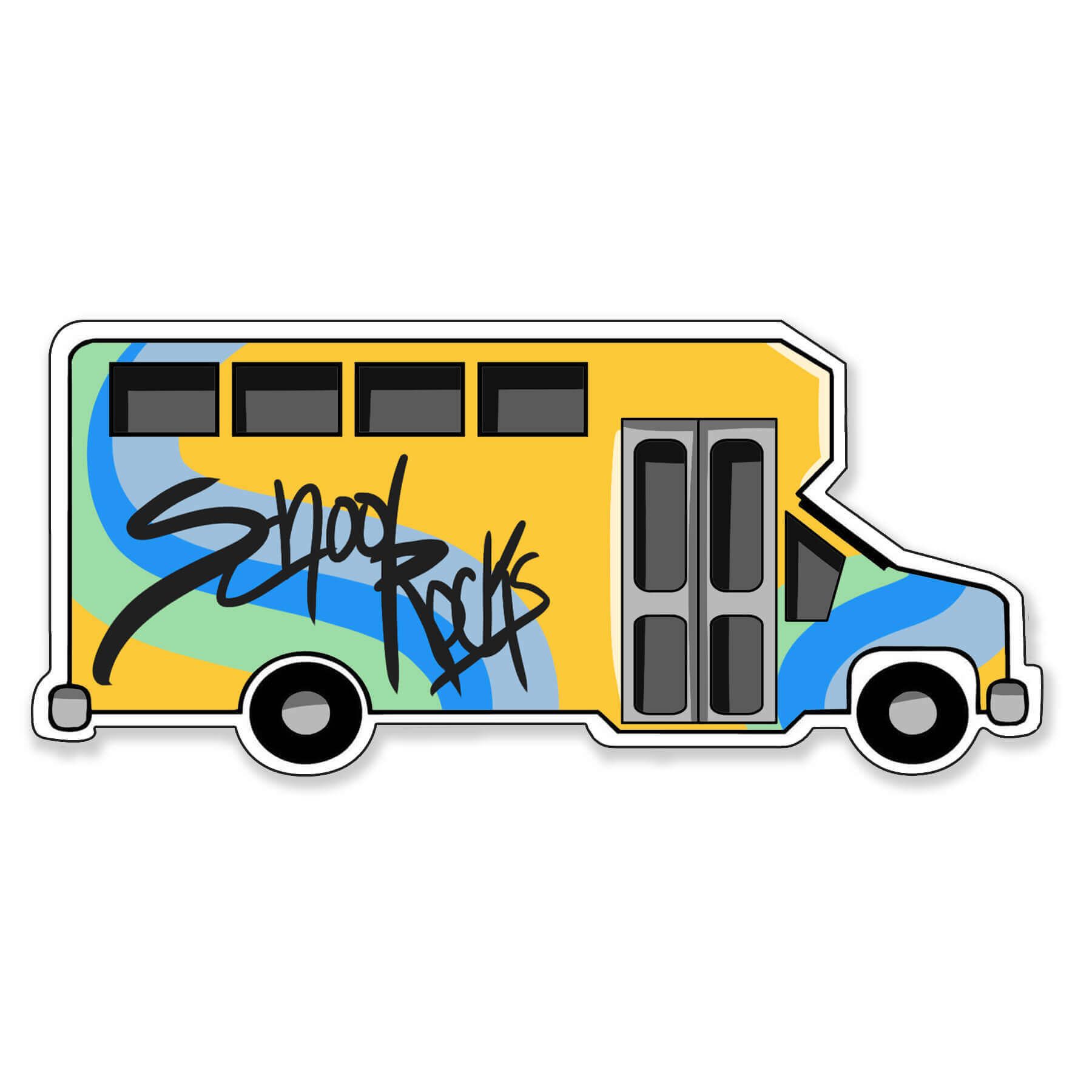 Bus Shaped NoteKeeper™ Magnet 20 Mil 2