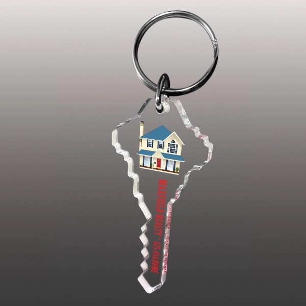 Custom Ultra Vivid Color Keychain 3