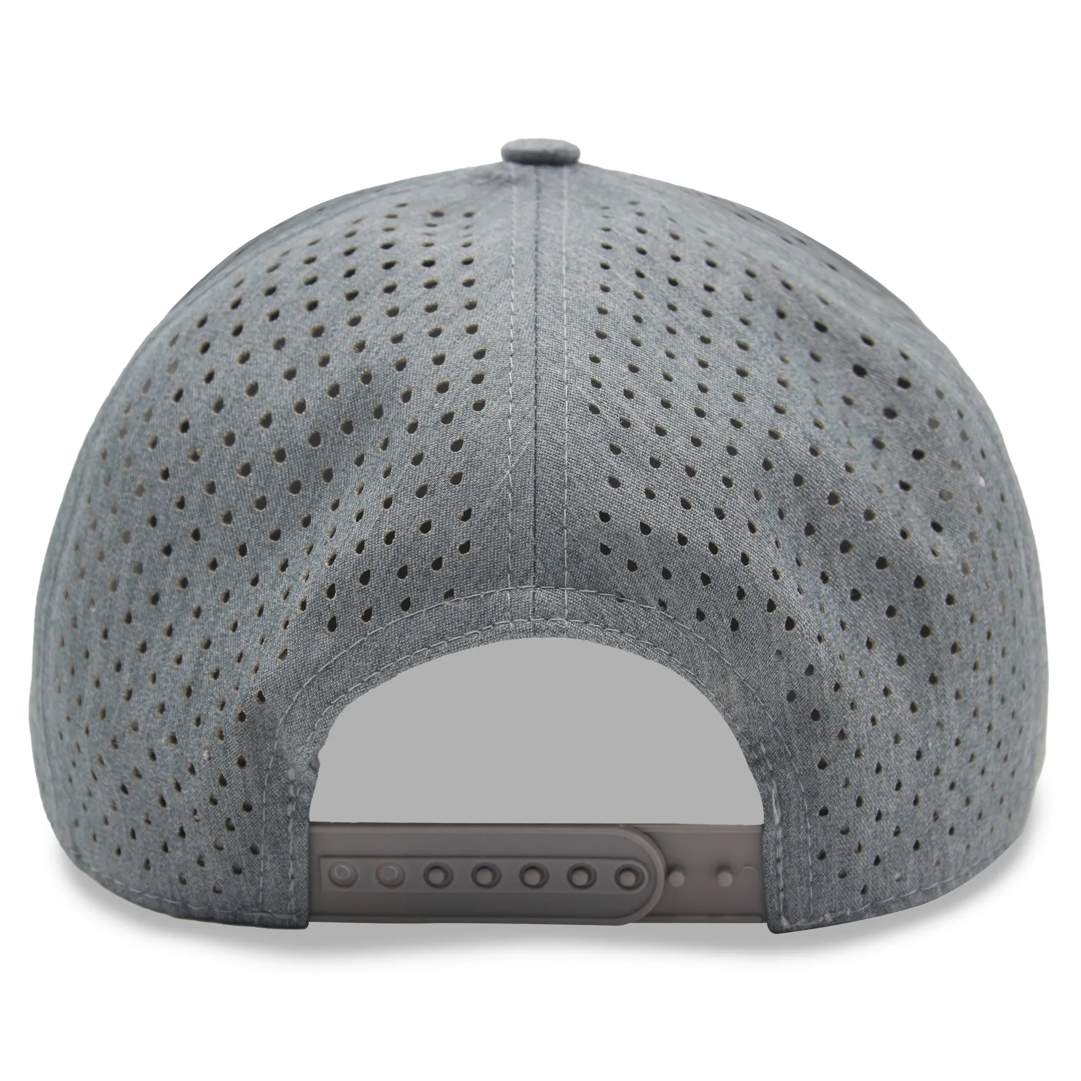 Sport trucker cap w/ laser cut mesh back