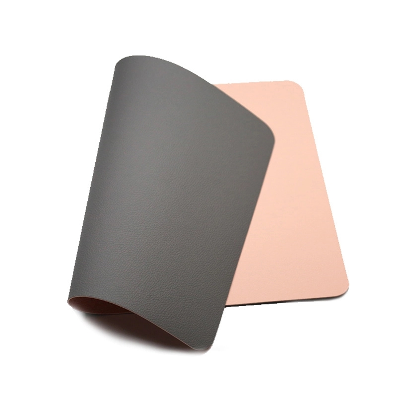 Two Color Nordic Leather Mat MOQ 100PCS 4