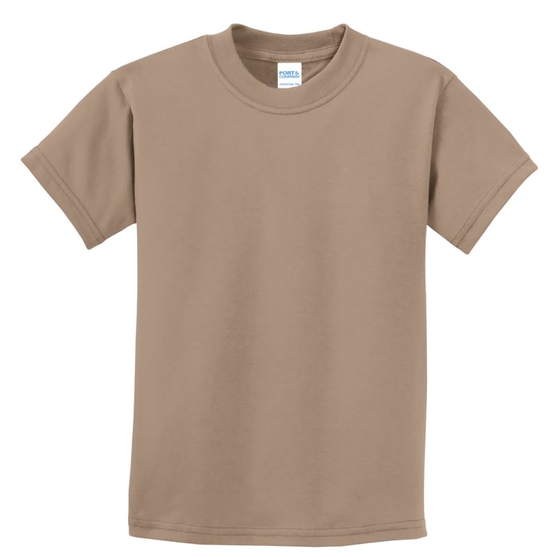 Port & Company Youth Essential Tee. 18