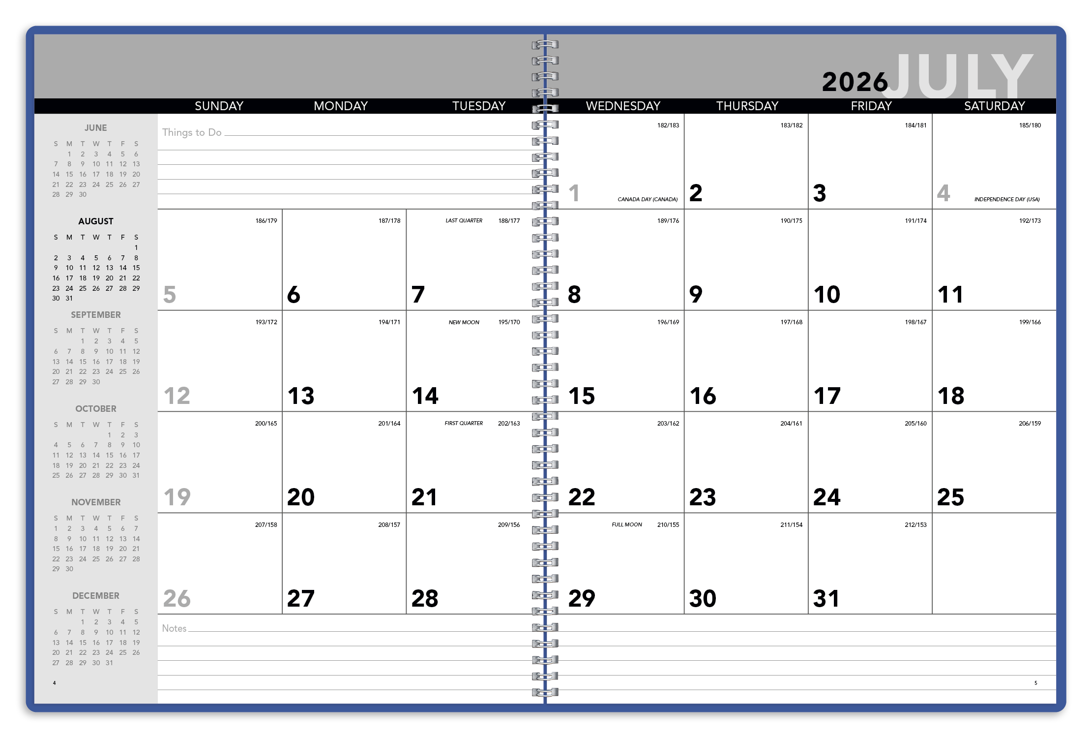 Triumph® Calendars Academic Monthly Planner 129