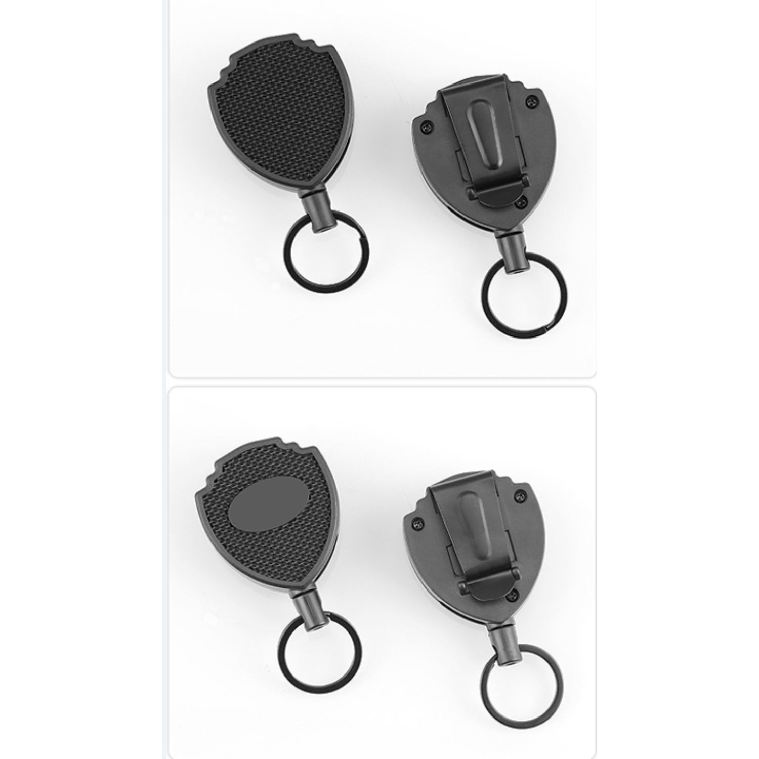 Heavy Duty Metal Badge Reel w/ Keyring 2