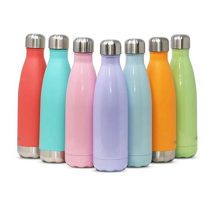 Stainless Steel Double Vacuum cup 17Oz Water Bottle 6