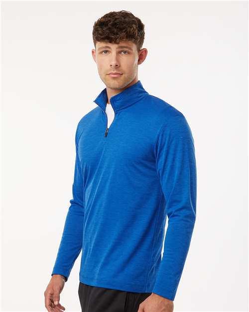 Men's Pro-Lock Performance Mélange Quarter-Zip Pullover - 4HM700, custom hoodie or sweatshirt with logo imprint 35