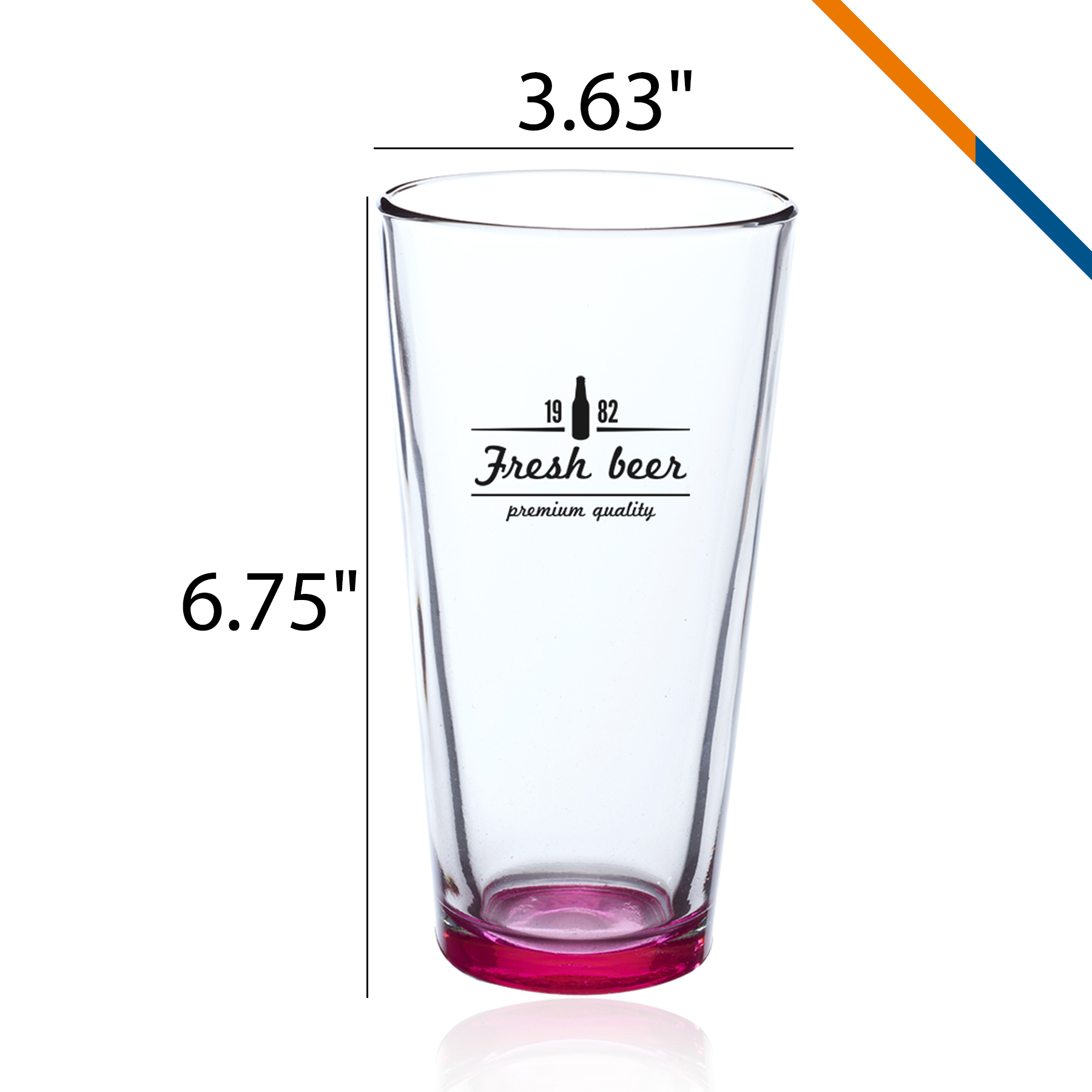 Libbey Leanne Mixing Glasses - 20 OZ. 8