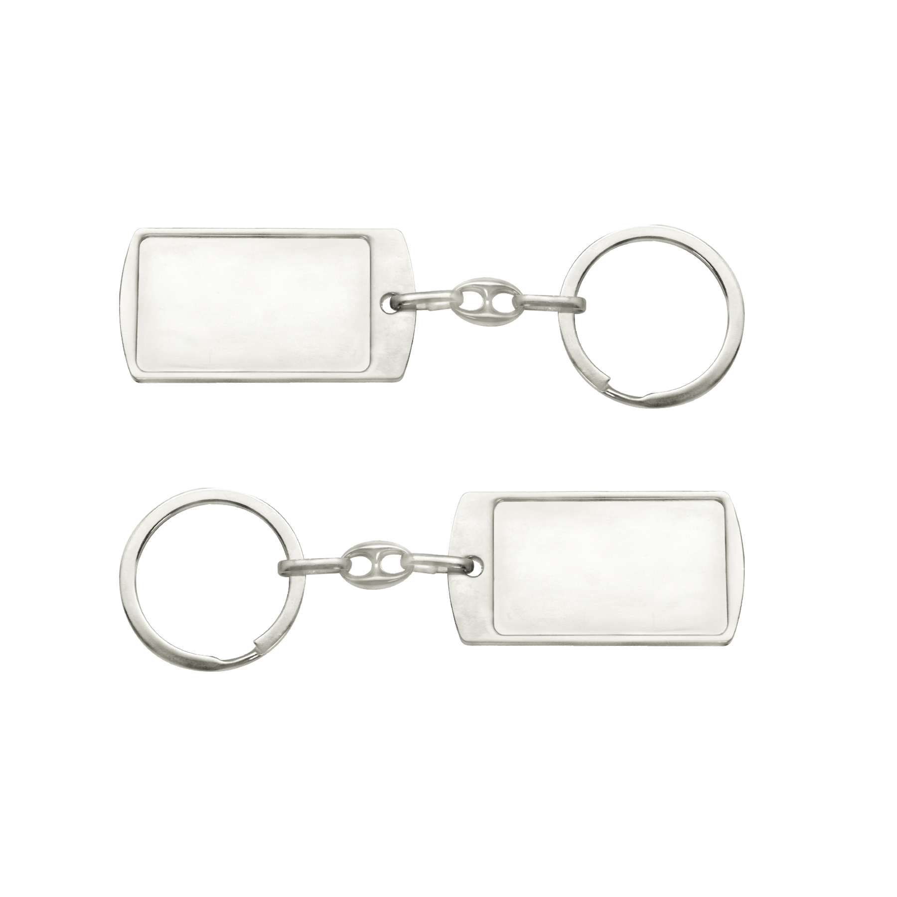 Dog Tag Keychain 2