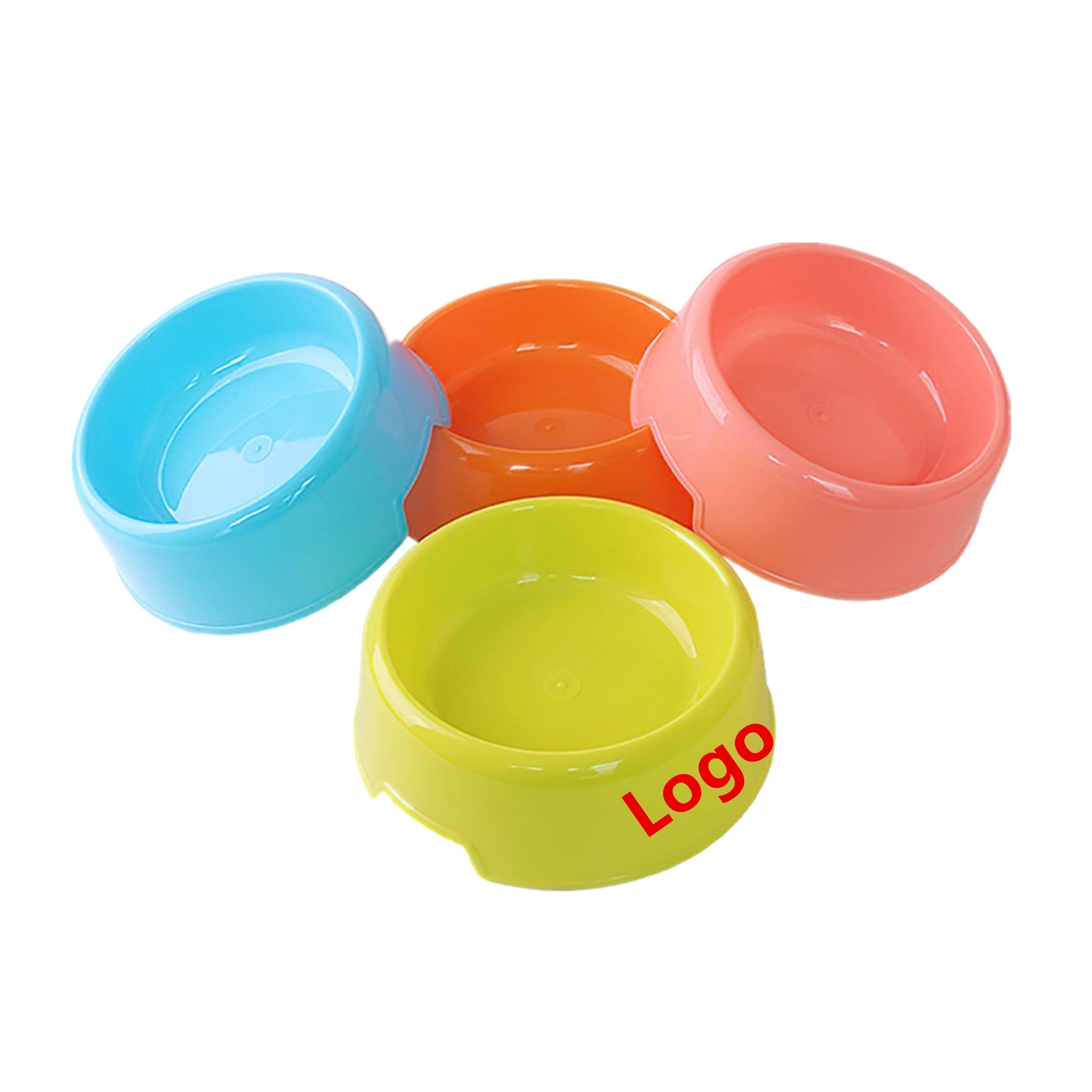 Plastic Candy Color Pet Bowl 4