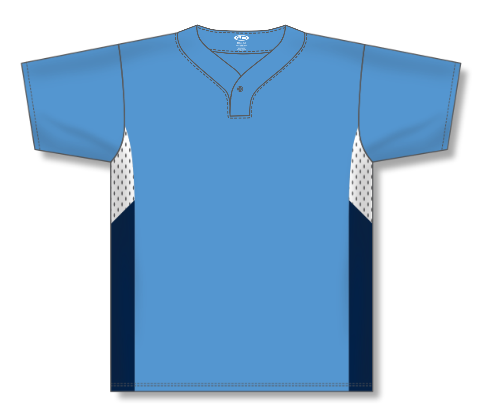 One Button Baseball Jerseys BA1763-G01 46