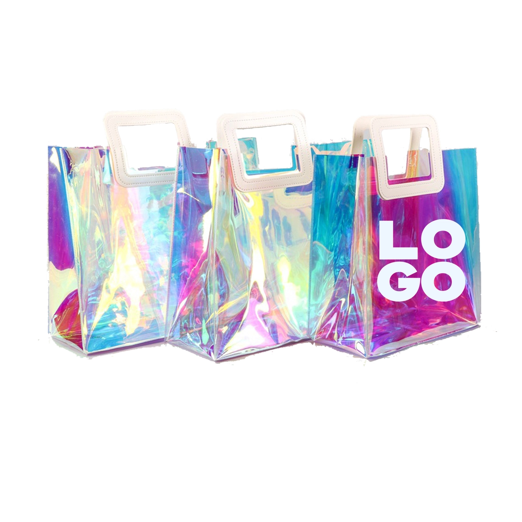 Clear Iridescent Bag 1