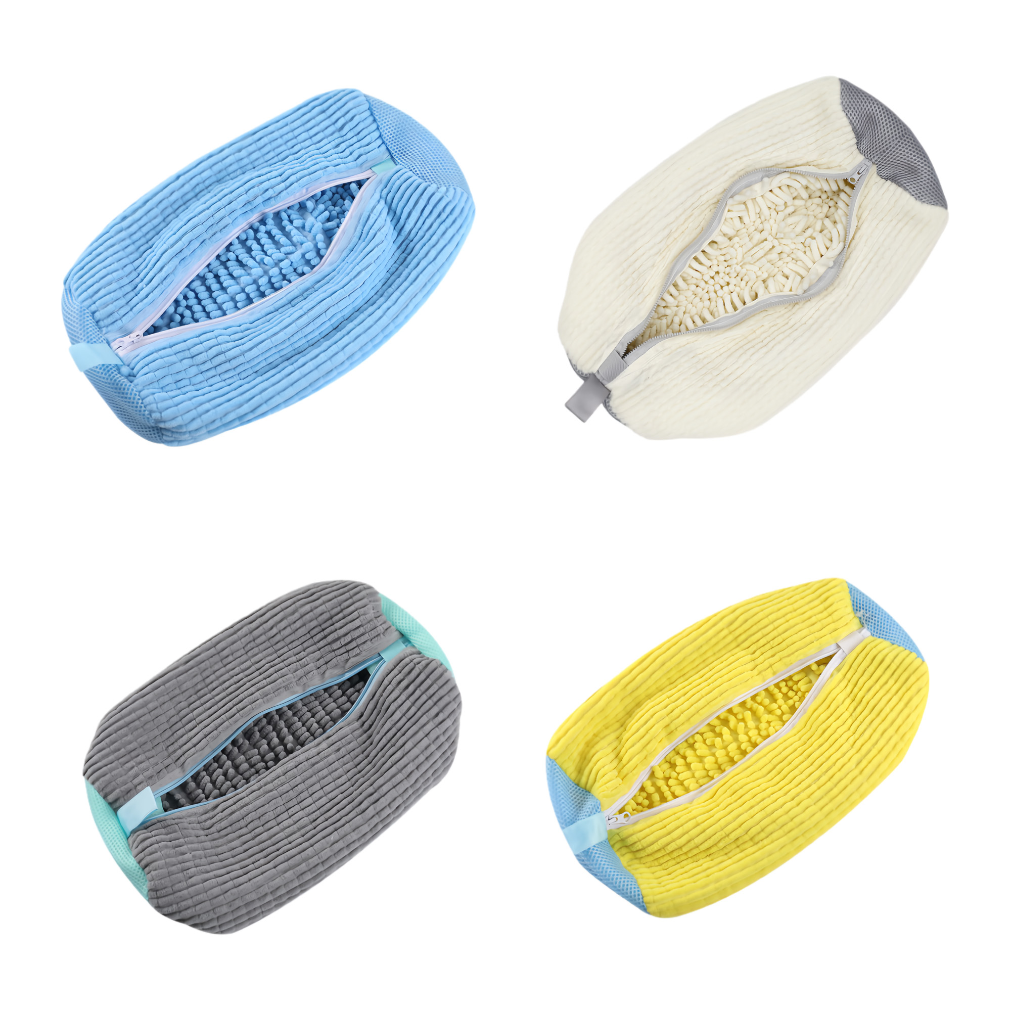 Deformation Proof Reusable Shoe Wash Bag 4