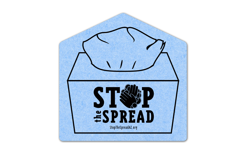 Tissue Box Compressed Sponge 8