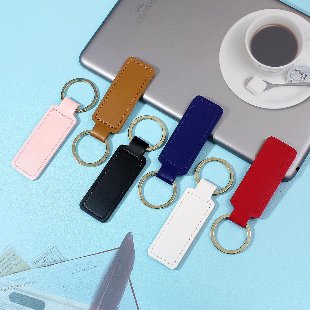 PU LeatherKeychain Keg Ring 4