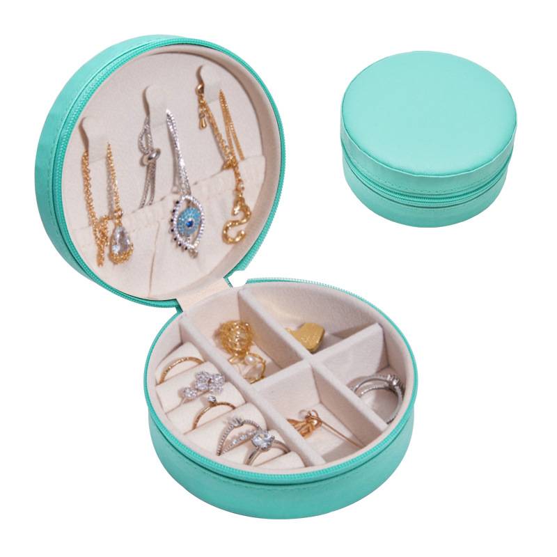 Circular Jewelry box Storage Bag 5