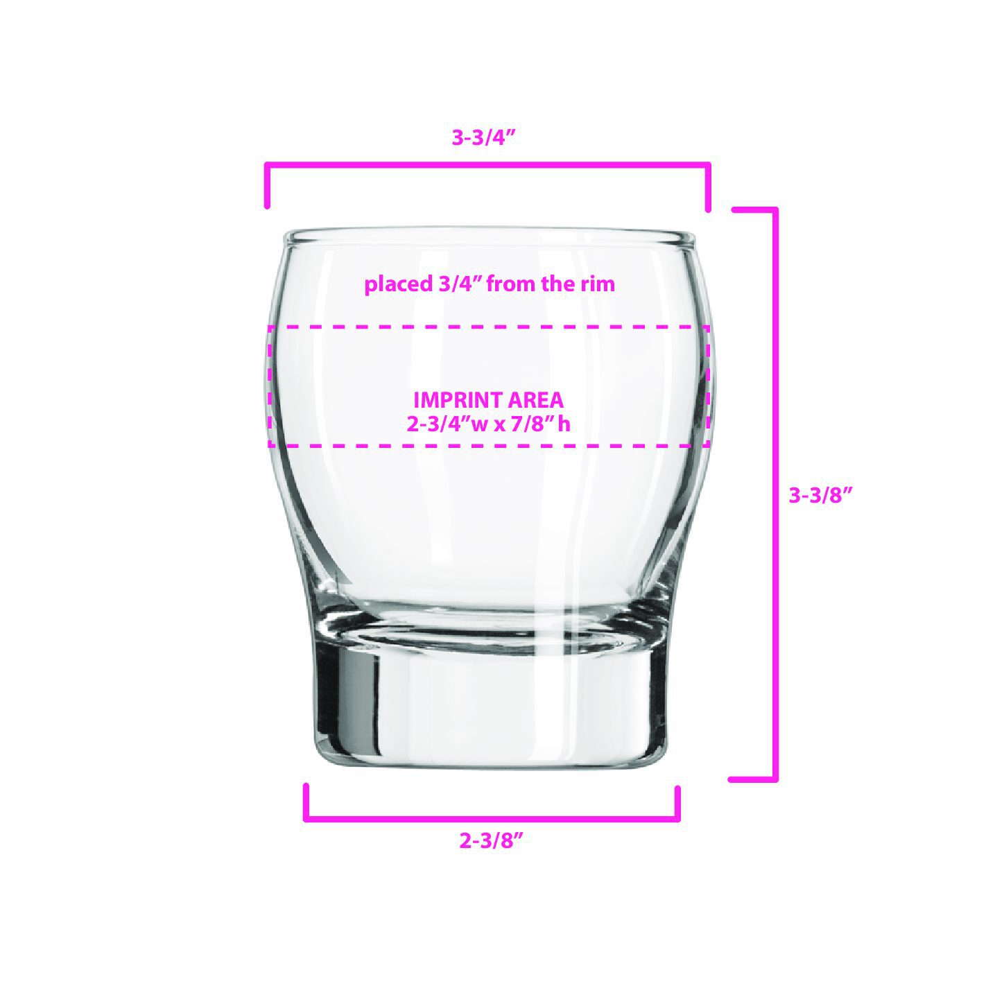 7 oz Libbey Perception Rocks 3