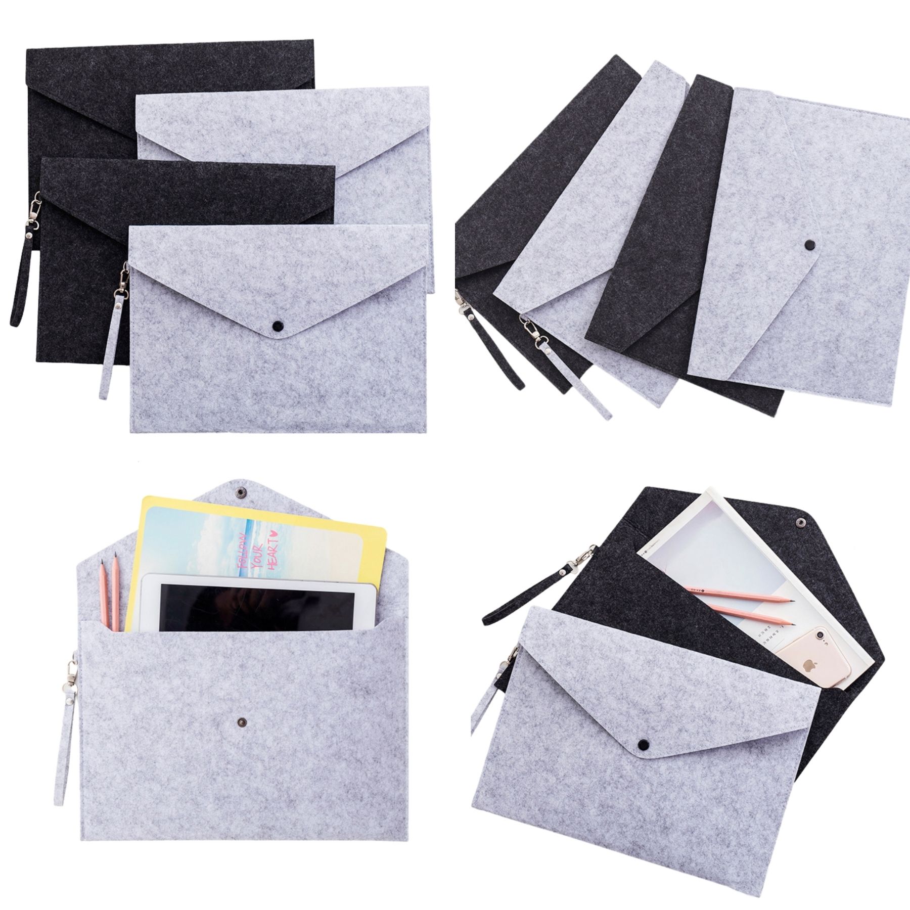 Felt File Bags 2