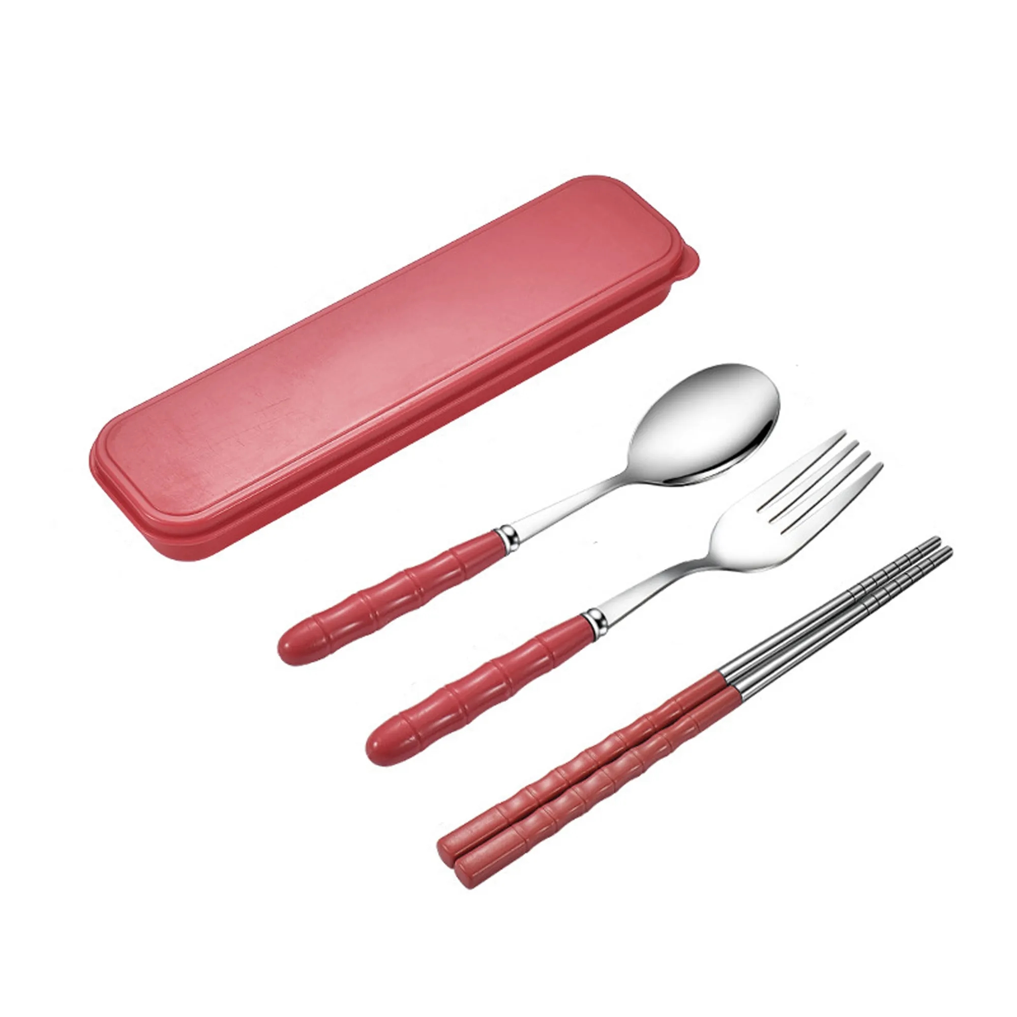 Stainless Steel Wheat Straw Cutlery Set 3