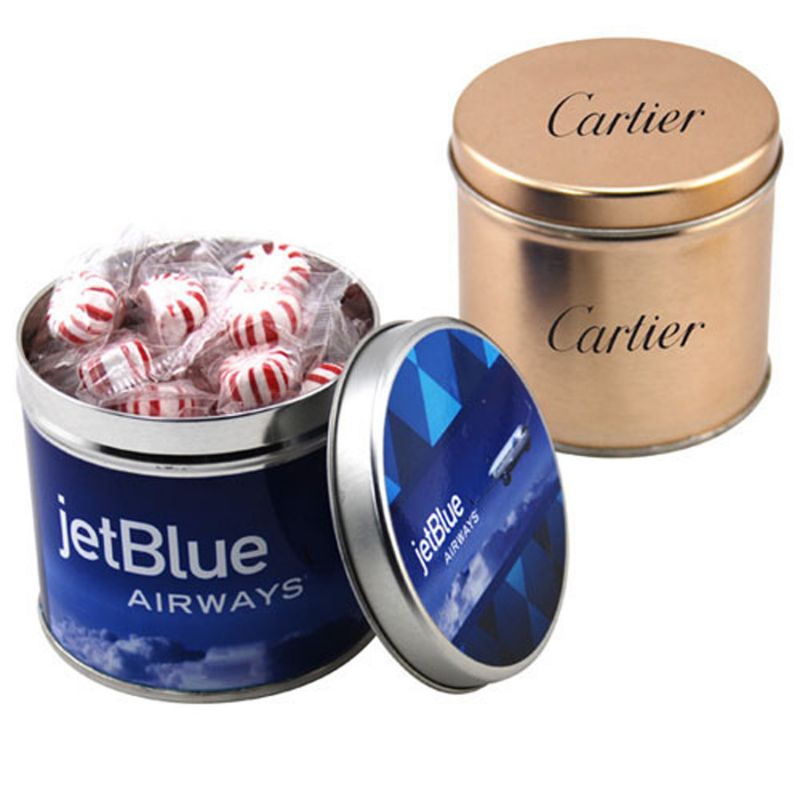 Round Tin with Starlight Peppermints 1