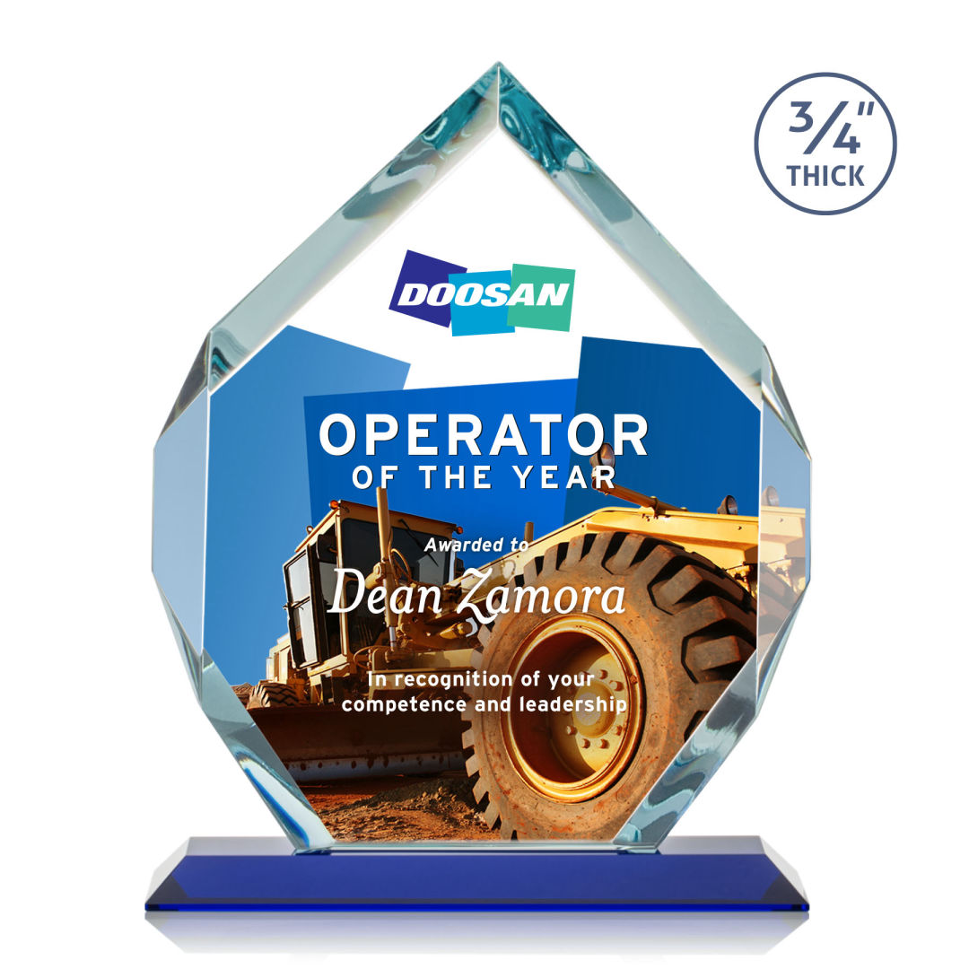 Royal Diamond VividPrint™ Award - Blue 11