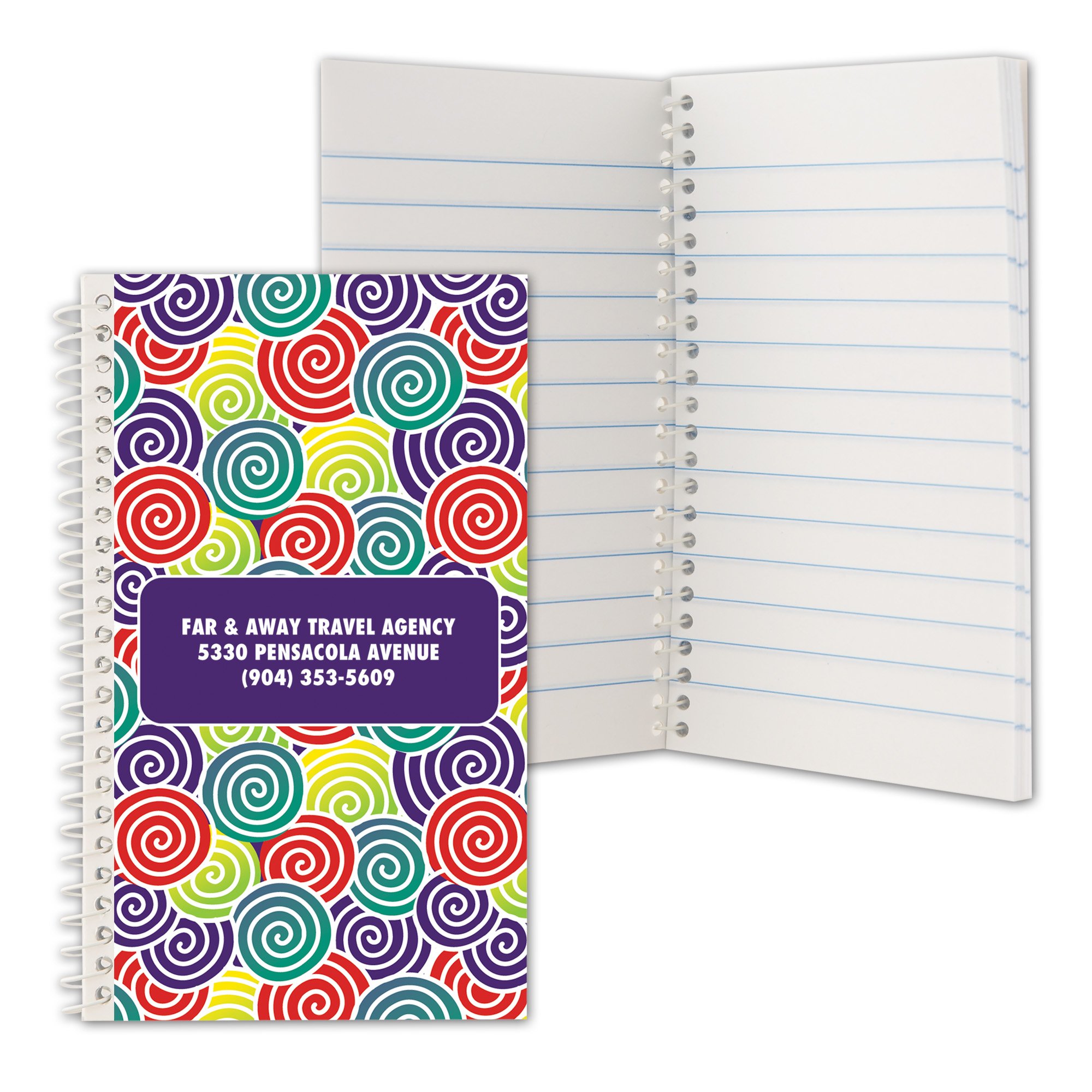 SimpliColor 3" x 5" Side-Bound Notepad 5