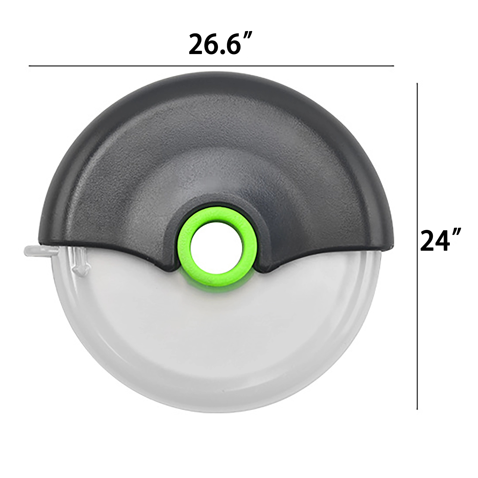 Handheld Upgrades Pizza Cutters with Stainless Steel Blade 3