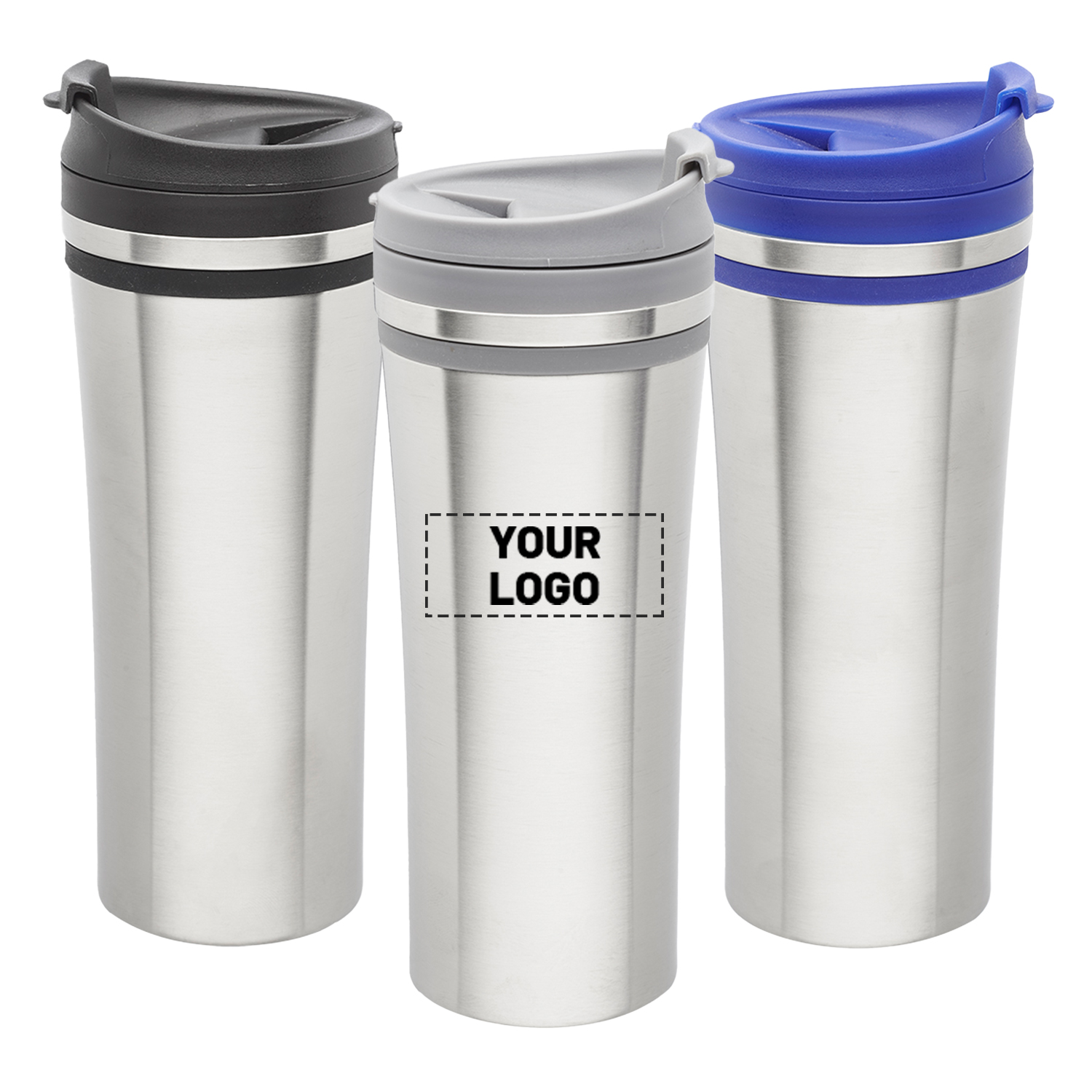 Insulated Stainless Steel Tumbler, 15 oz. 3