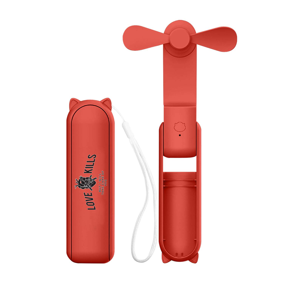 Handheld Fan Power Bank 1500mAh 3