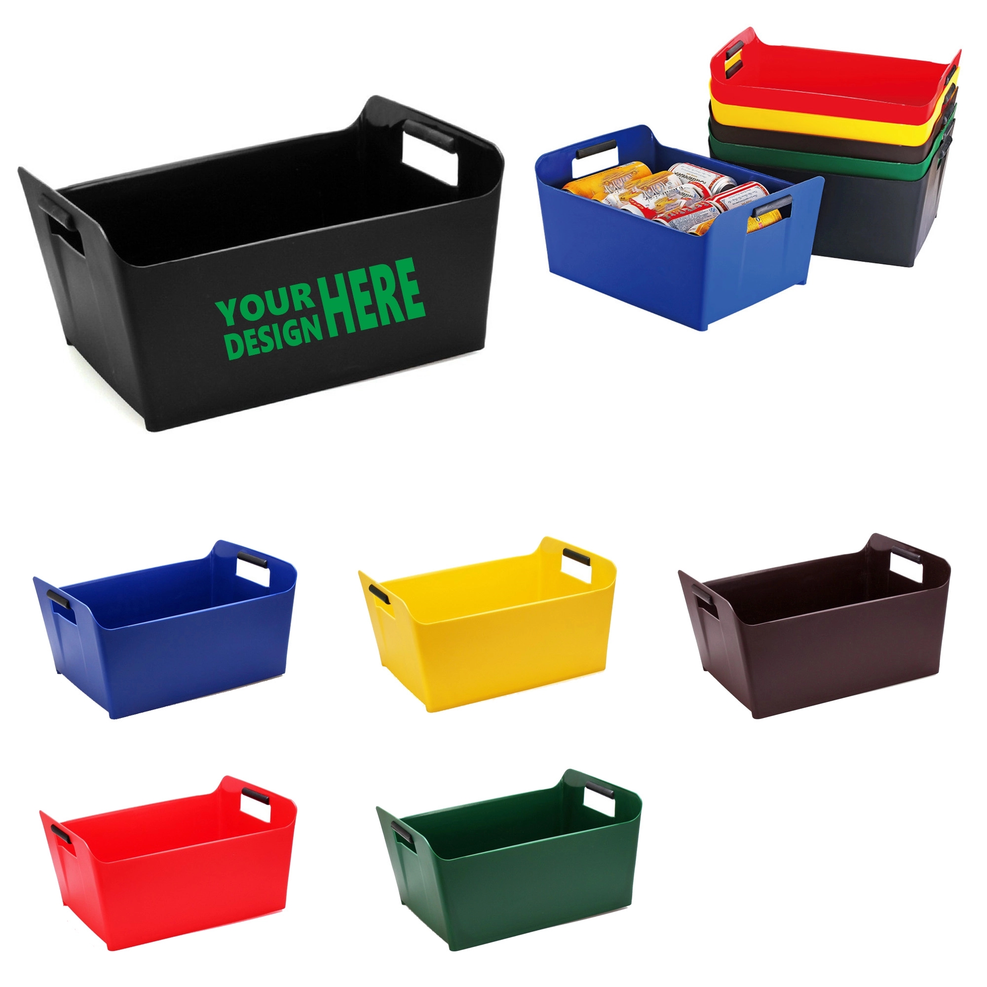 Plastic Ice Beer Buckets 4