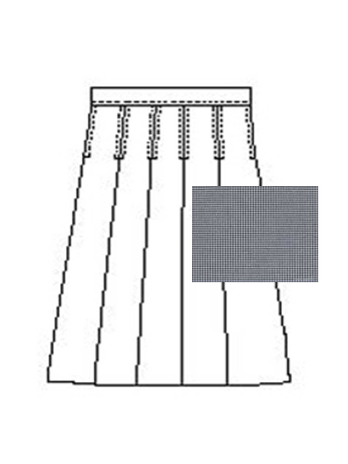 A+ Uniforms - Girls' Model 43 Polyester Plaid Skirt